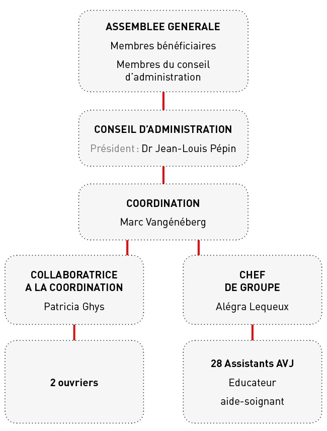 Organigramme Du Service Daide à La Vie Journalière 4000 Liège